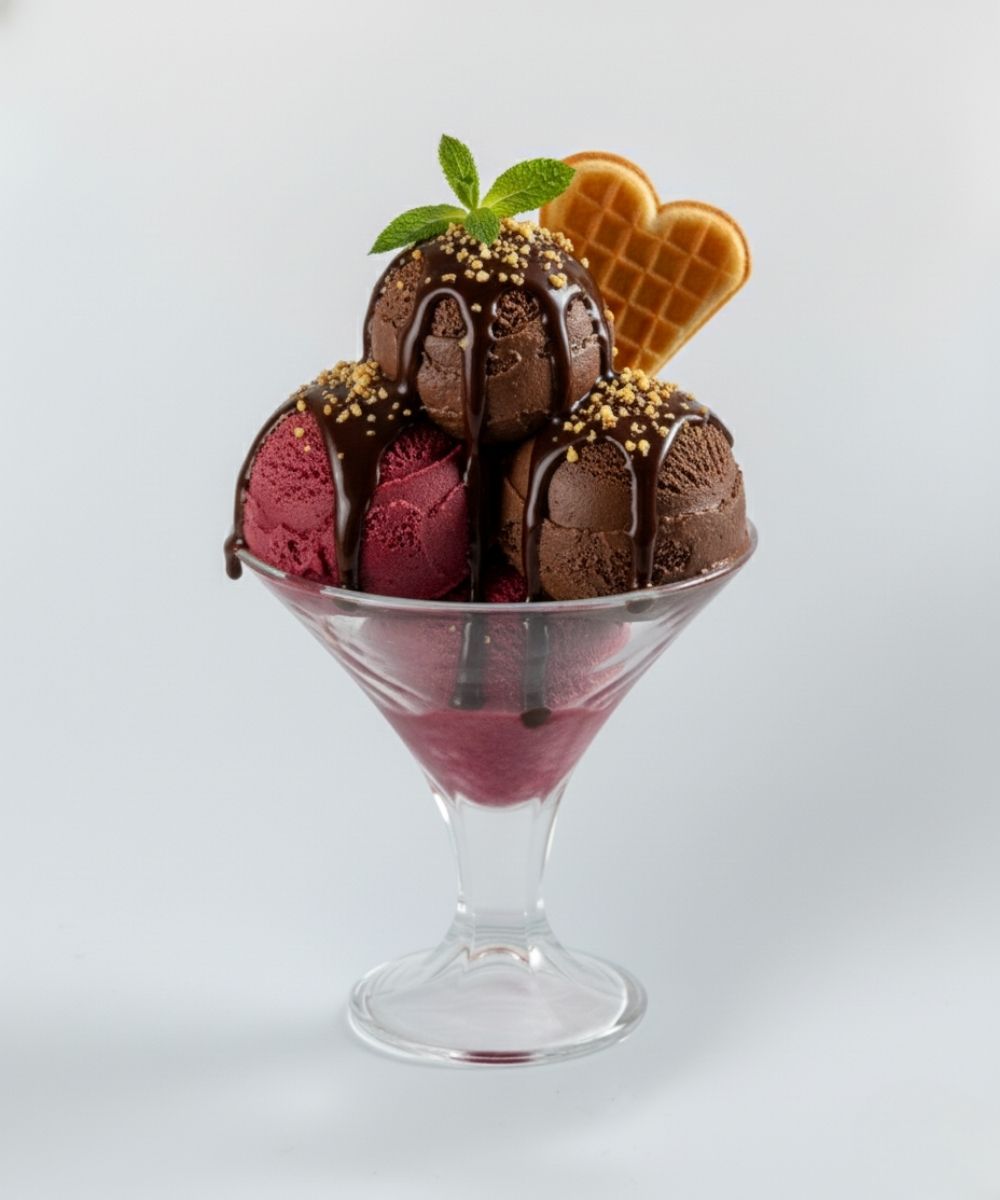 Özsüt Kup Vişne Çikolata Dondurma